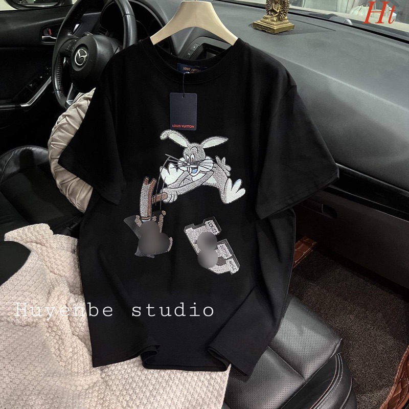 Áo phông Thỏ đập chữ VL H2A866