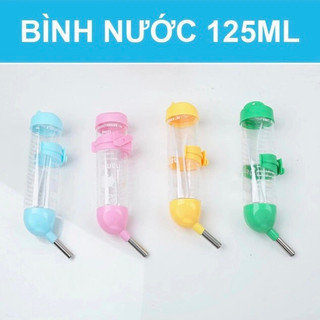 Bình nước hamster, nhím kiểng, 80ml,125ml,250ml