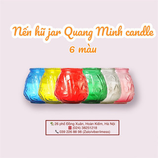Nến hũ jar chính hãng cty Quang Minh candle