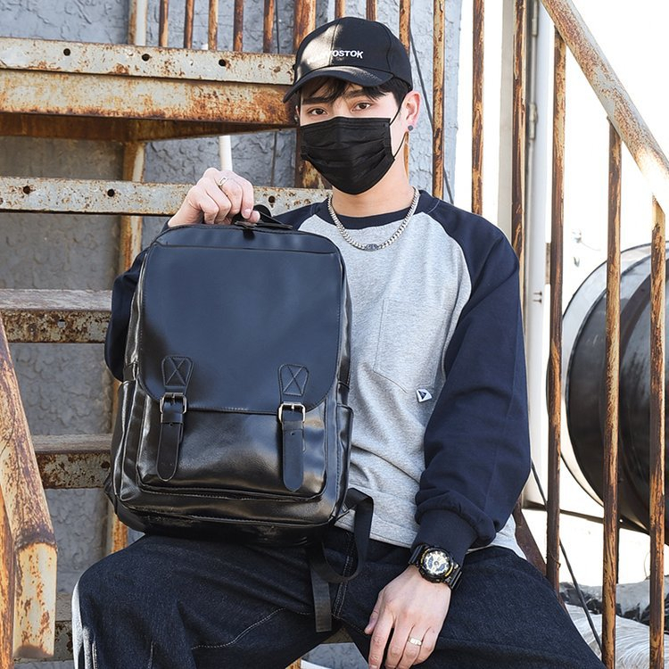 Balo da, Balo da nam nữ chống nước thời trang cao cấp đi học đi chơi sành điệu da Pu Gobag | BigBuy360 - bigbuy360.vn