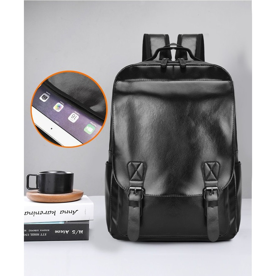 Balo da, Balo da nam nữ chống nước thời trang cao cấp đi học đi chơi sành điệu da Pu Gobag | BigBuy360 - bigbuy360.vn