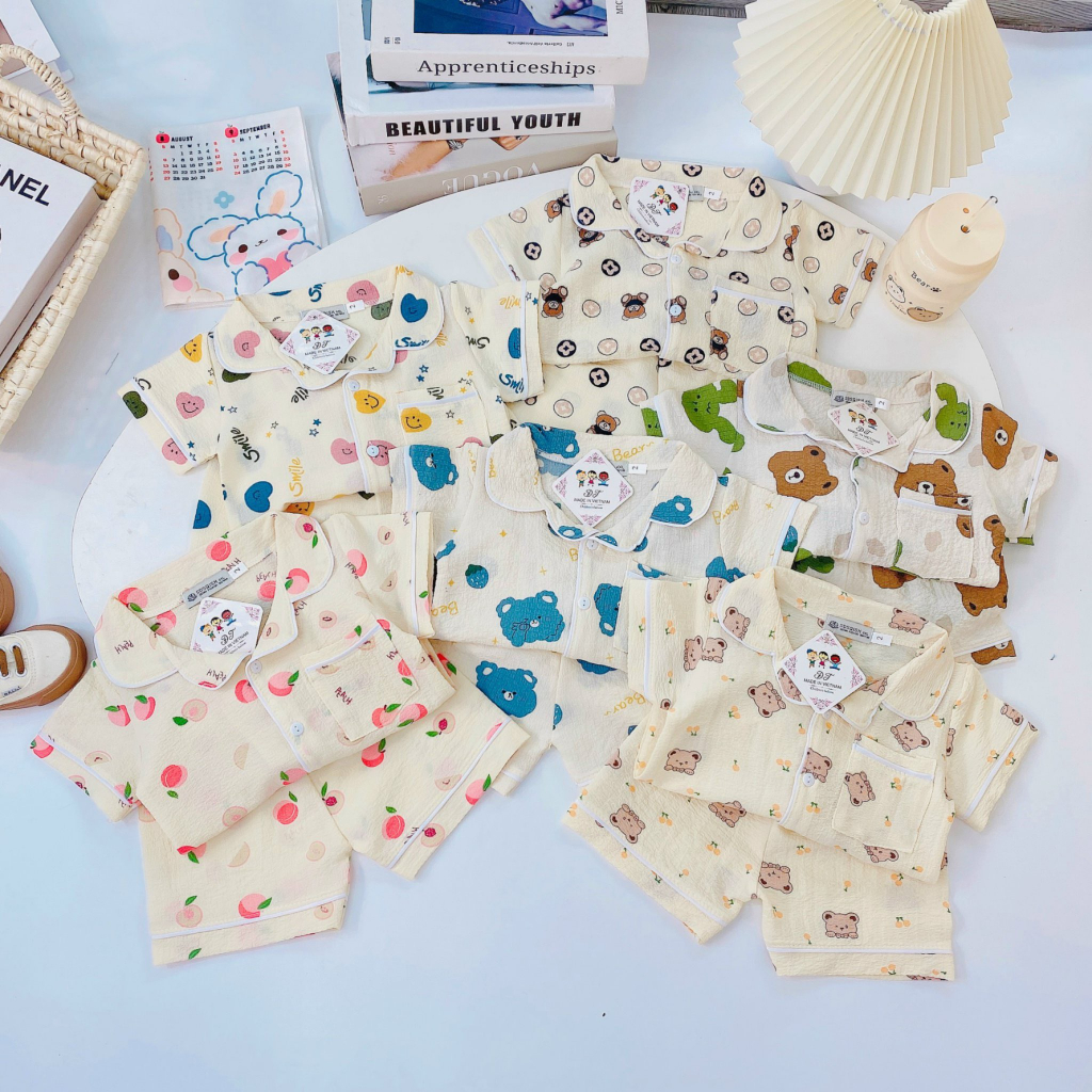 BỘ PIJAMA 👧CHO BÉ 👧 VẢI ĐŨI XỐP LOẠI 1 CHO BÉ TRAI GÁI