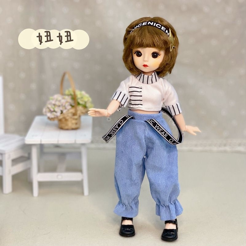 Búp Bê Tomboy Cao 30cm Xinh Xắn Đáng Yêu - Khớp Linh Hoạt