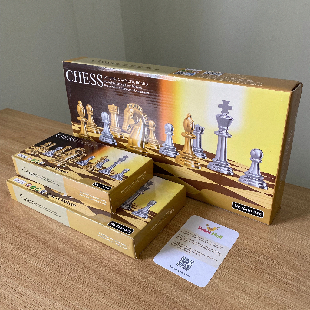 Bộ cờ vua nam châm Cao cấp  - made in Vietnam