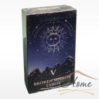 Bộ bài Broken Mirror Tarot 5th Edition Obsidian phiên bản hộp giấy