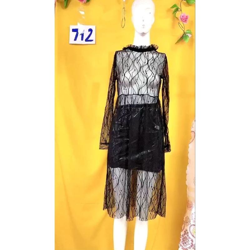 đầm ren xuyên thấu (dưới size M+). S712