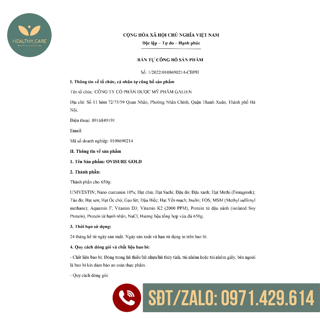 Sữa hạt xương khớp Ovisure Gold lon 650g❤️ ❤️- giúp xương khớp dẻo dai, linh hoạt