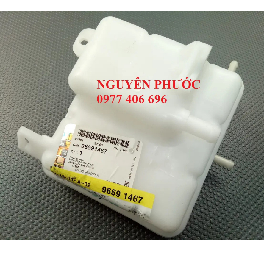 Bình nước phụ CHEVROLET SPARK  - Hàng xịn GM chính hãng: 96591467