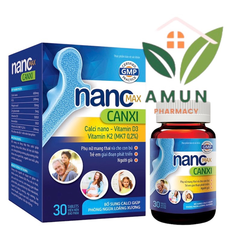 Canxi hữu cơ NANOMAX CANXI