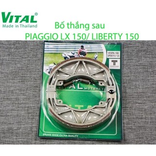 Má phanh, bố thắng vital cho xe piaggio lx 3v 150, liberty 125 150 sprint 125/150 primavera ...bố thắng đùm sau vitan ly