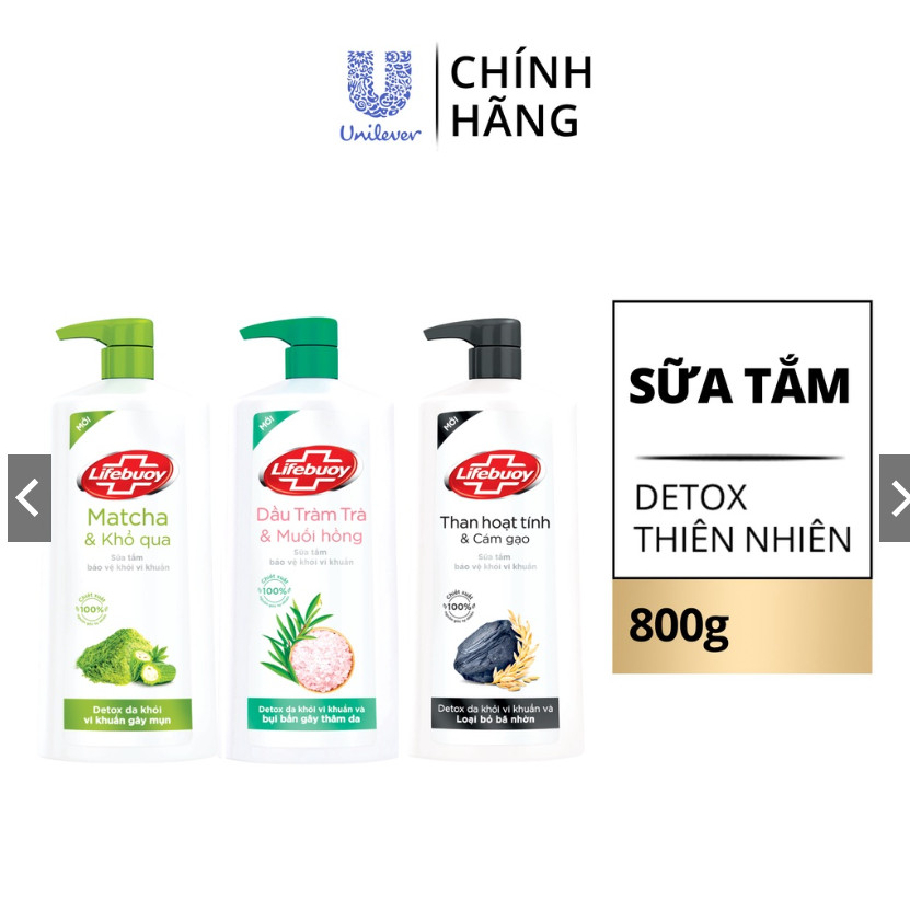 Sữa tắm LIFEBUOY 800g