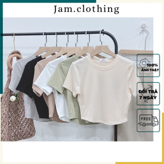 Áo croptop lai bầu ôm body jam