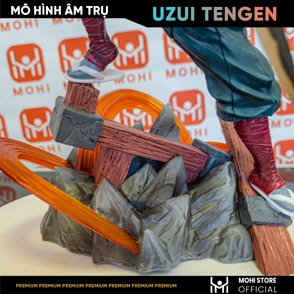 Mô Hình Uzui Tengen chiến đấu ver 2 cao 27cm - Full box - Kimetsu No Yaiba - Có Hộp Màu