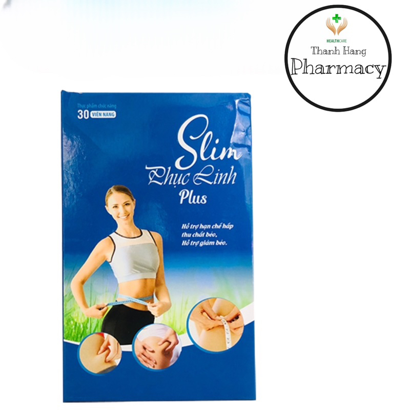 Viên Uống giảm cân slim phục linh Plus hộp 30viên