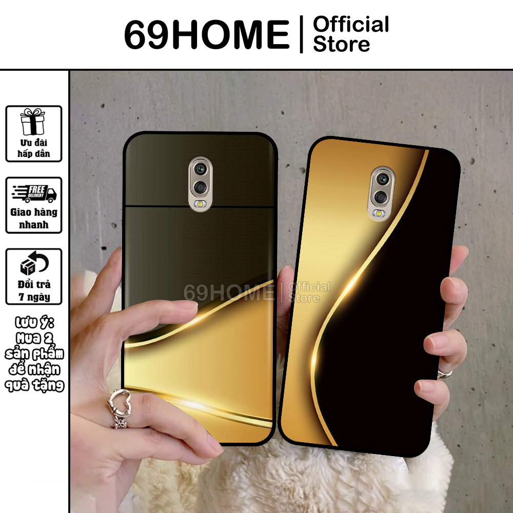 Ốp lưng Samsung J7 Plus in họa tiết basic sang chảnh