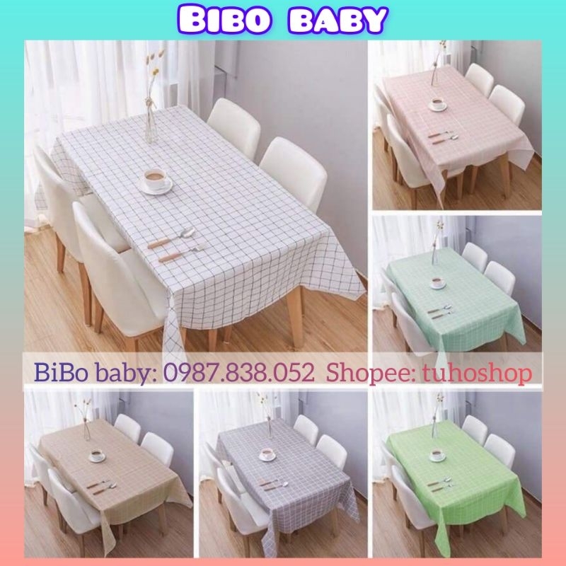 Khăn trải bàn Vintage phong cách Hàn Quốc - BiBo baby