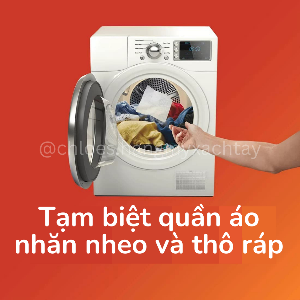 Giấy thơm quần áo Bounce của mỹ Bounce Dryer Sheets Outdoor Fresh làm mềm vải