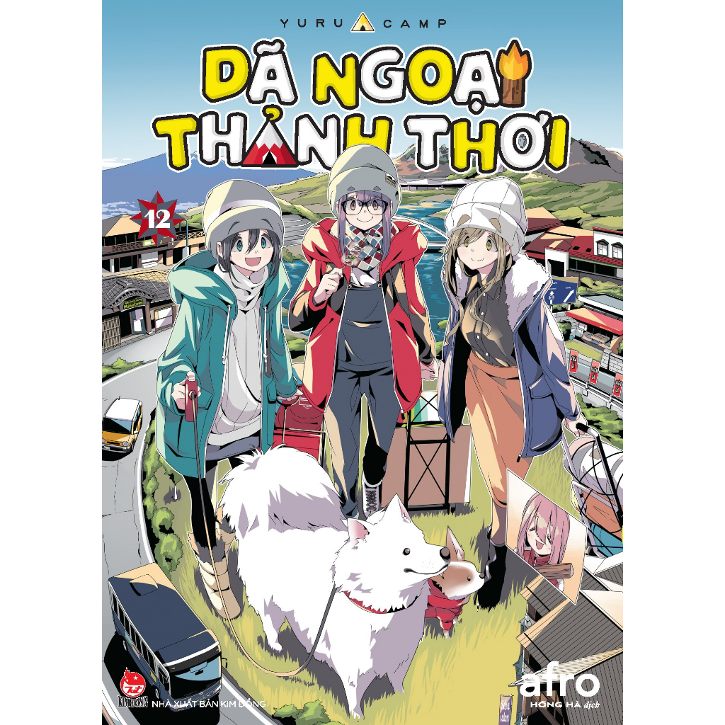 Sách - Dã Ngoại Thảnh Thơi - Yurucamp - Tập 11, 12, 13, 14, 15