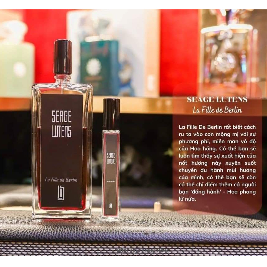 Mẫu Thử Nước Hoa unisex Serge Lutens La Fille de Berlin (Chiết 10ml - 20ml)