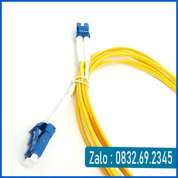 Dây nhảy quang Singlemode  LC/UPC-LC/UPC SM  Duplex