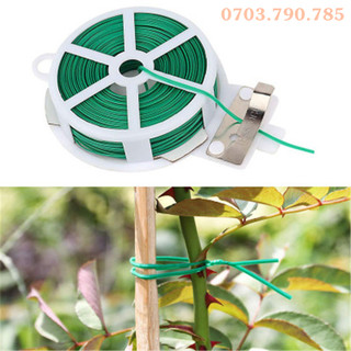 Dây Kẽm Bọc Nhựa Buộc Cây Cảnh_Dài 20 mét, 50 mét