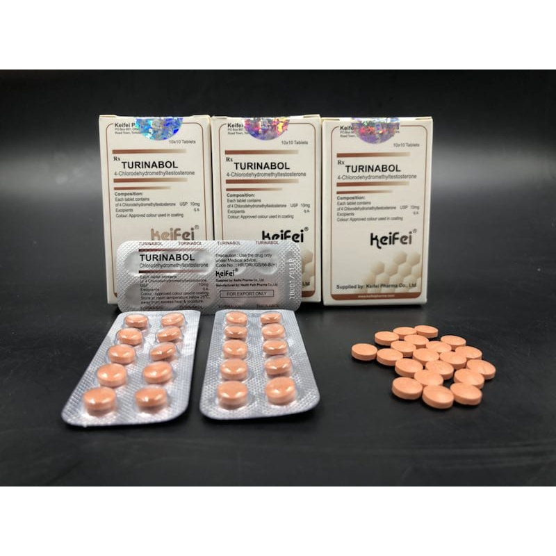 Turinabol TBOL 10MG -KEIFEI - HỘP 100 VIÊN