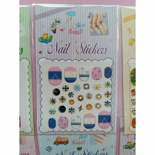 2 Bộ dán móng tay nhiều hình cho bé