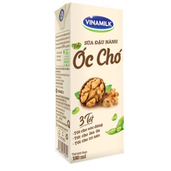 Sữa óc chó 1 lốc