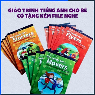 Trọn bộ Get Ready For Starter, Mover, Flyer 2nd tặng kèm file nghe