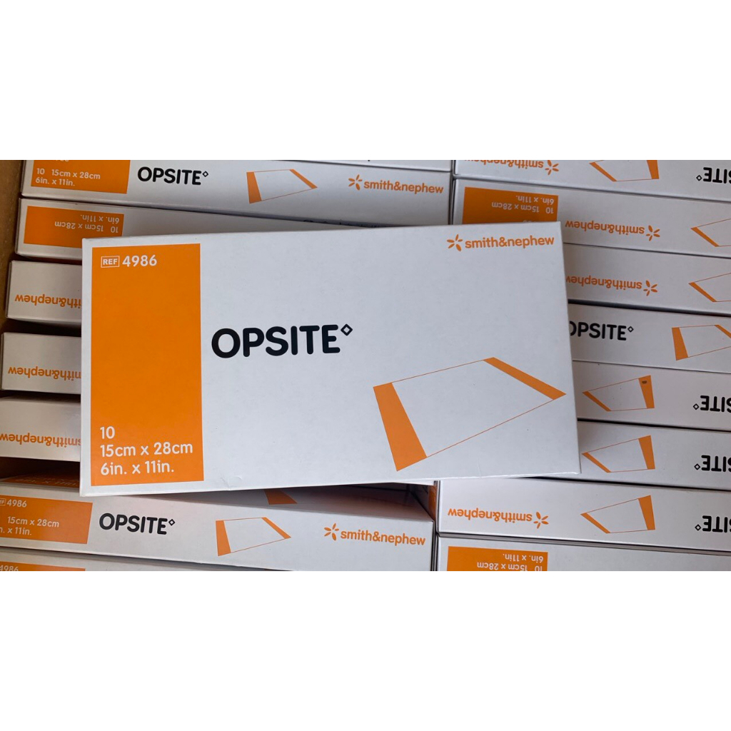 Băng dán vô trùng trong suốt, chống nước OPSITE 15 x 28 cm