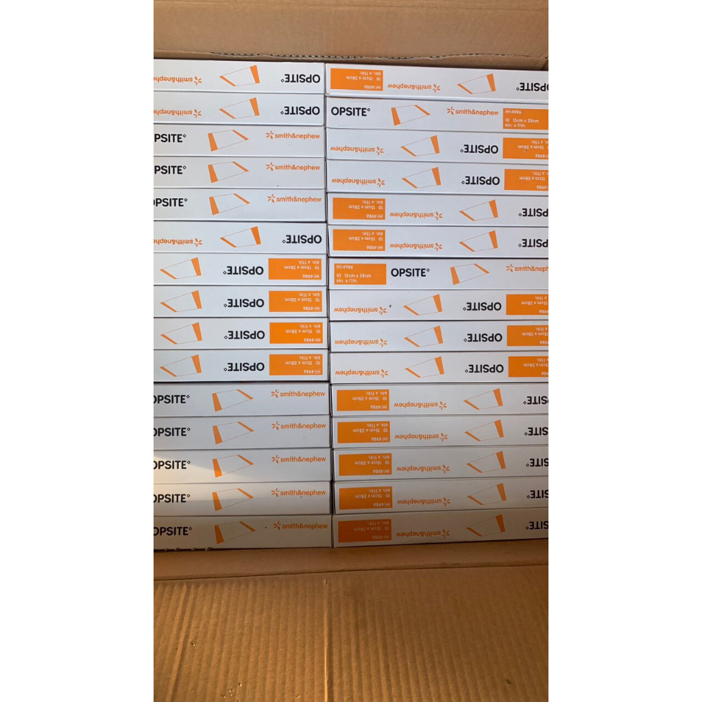 Băng dán vô trùng trong suốt, chống nước OPSITE 15 x 28 cm