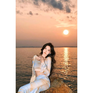 set đầm đi biển(giống DJ Mie)