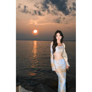set đầm đi biển(giống DJ Mie)