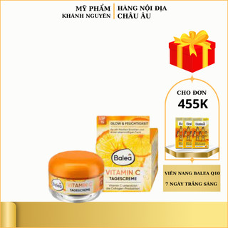 ⭐⭐⭐⭐⭐✨🌸kem dưỡng da balea vitamin c giúp da trắng sáng, đều màu, 50ml🌸🌸🌸🌸