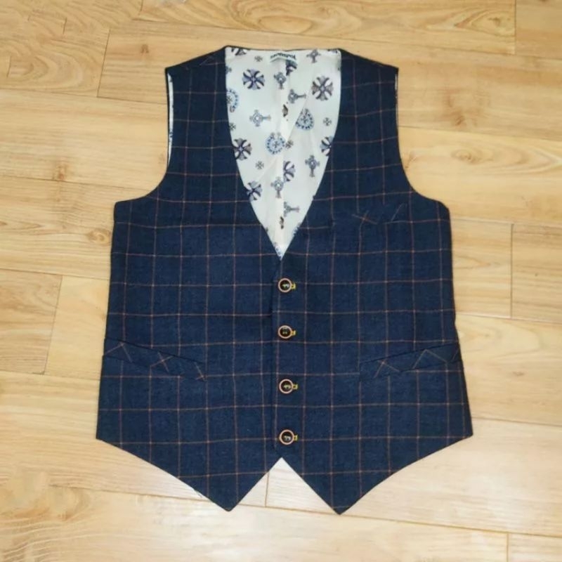 Áo gile vest hàng thiết kế xuất Hàn