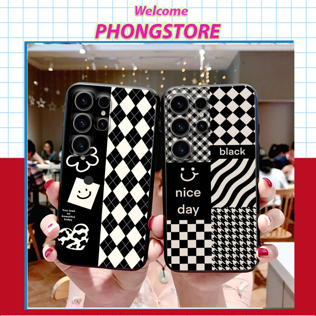 Ốp lưng Samsung S23 5G - S23 PLUS 5G - S23+ 5G - S23 ULTRA 5G gấu dâu in mẫu mặt cười trái tim thể thao cực đẹp giá rẻ