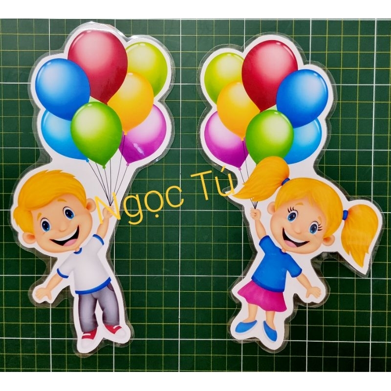 Chào mừng Phụ Huynh học sinh - In màu + Éplatic + Sẵn nam châm lá