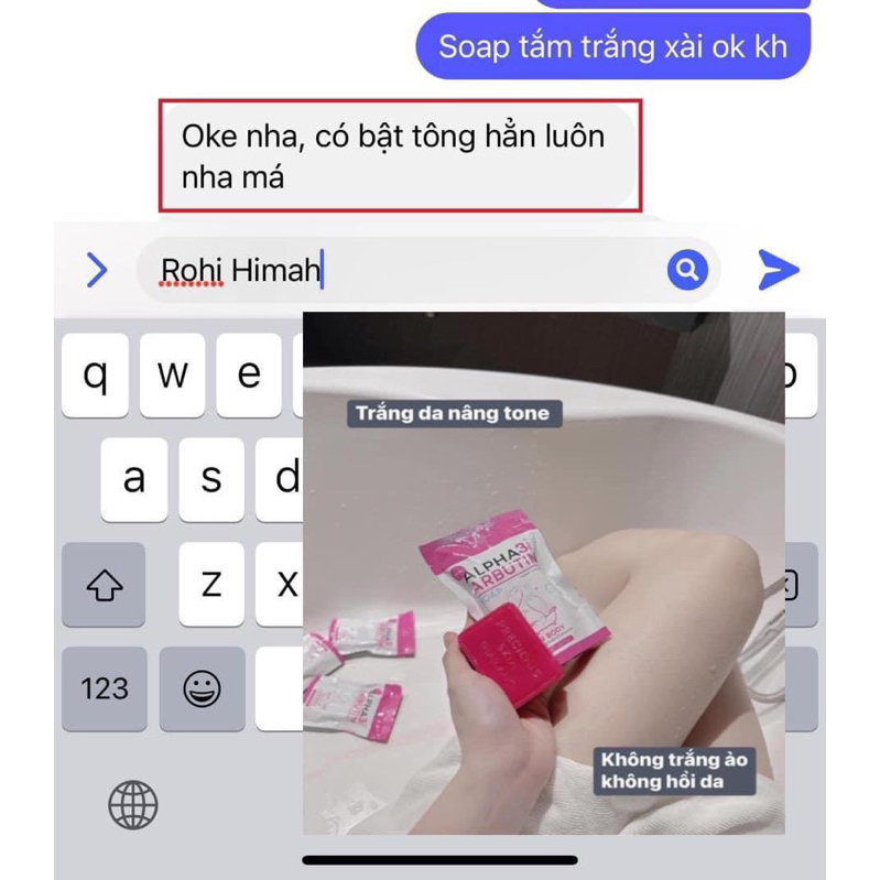 Soap Tắm Trắng Alpha Arbutin Collagen Soap, Xà Phòng Tắm Trắng Thái Lan