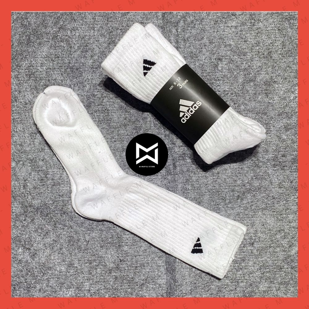 Vớ/Tất Adidas Performance Cushion Crew - Thấm hút, Thể Thao