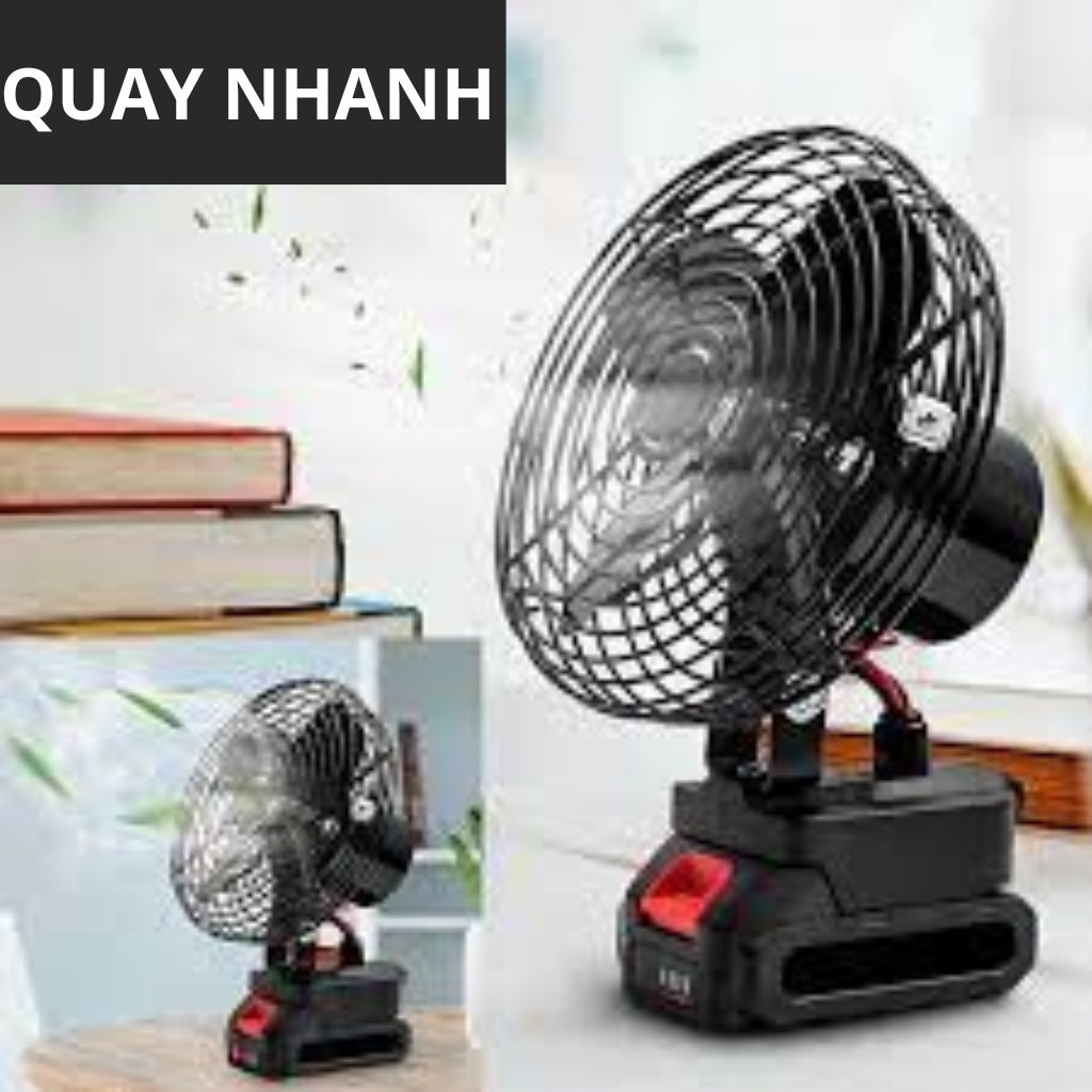 Quạt tích điện, quạt tích điện mini, dùng siêu lâu
