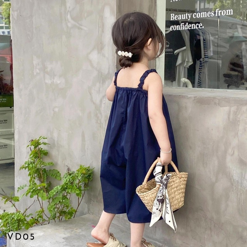 Jumpsuit cho bé gái siêu cưng