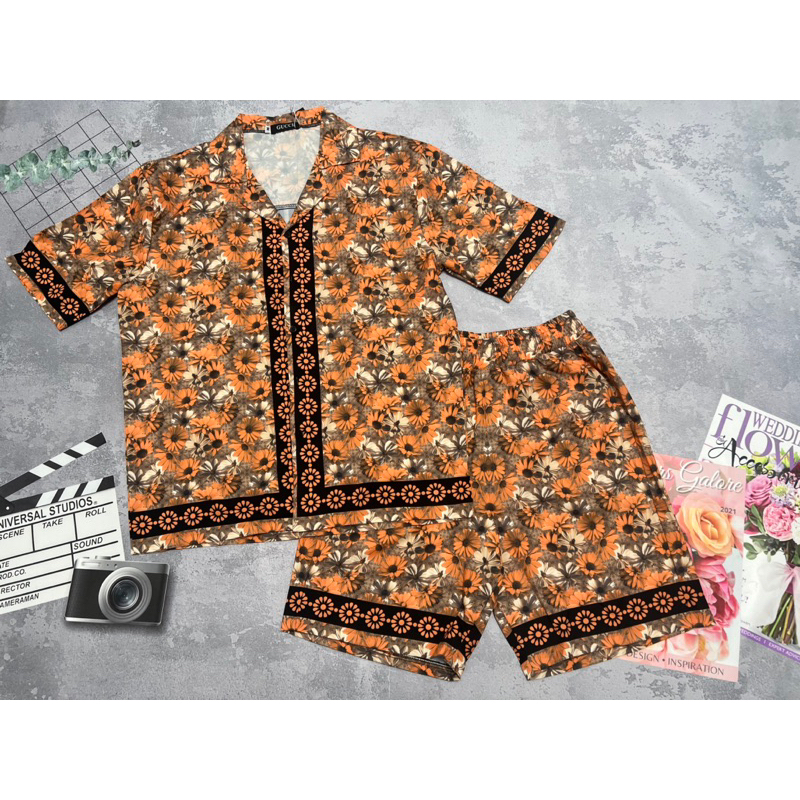 Bộ lụa nam cao cấp, bộ pijama