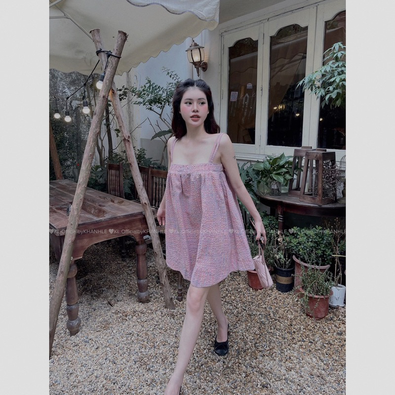 Đầm 2 dây babydoll kim anh bùi