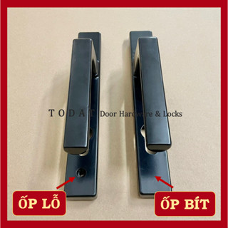 Bán Lẻ 1 Bên Tay Nắm Khoá KINLONG Cửa Đi Nhôm Xingfa (Đen/Trắng)