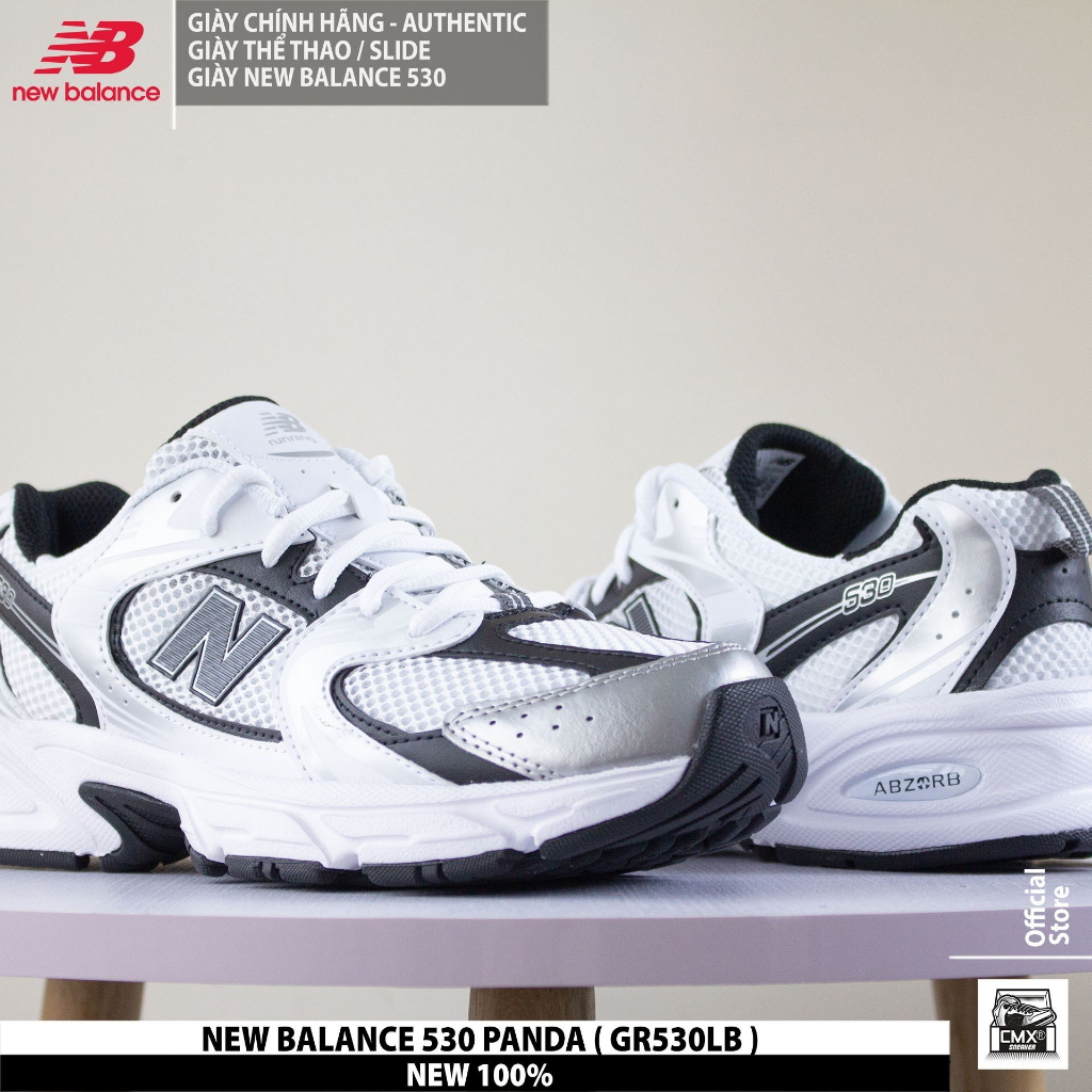Giày New Balance 530 PANDA  - REAL AUTHETIC 100%