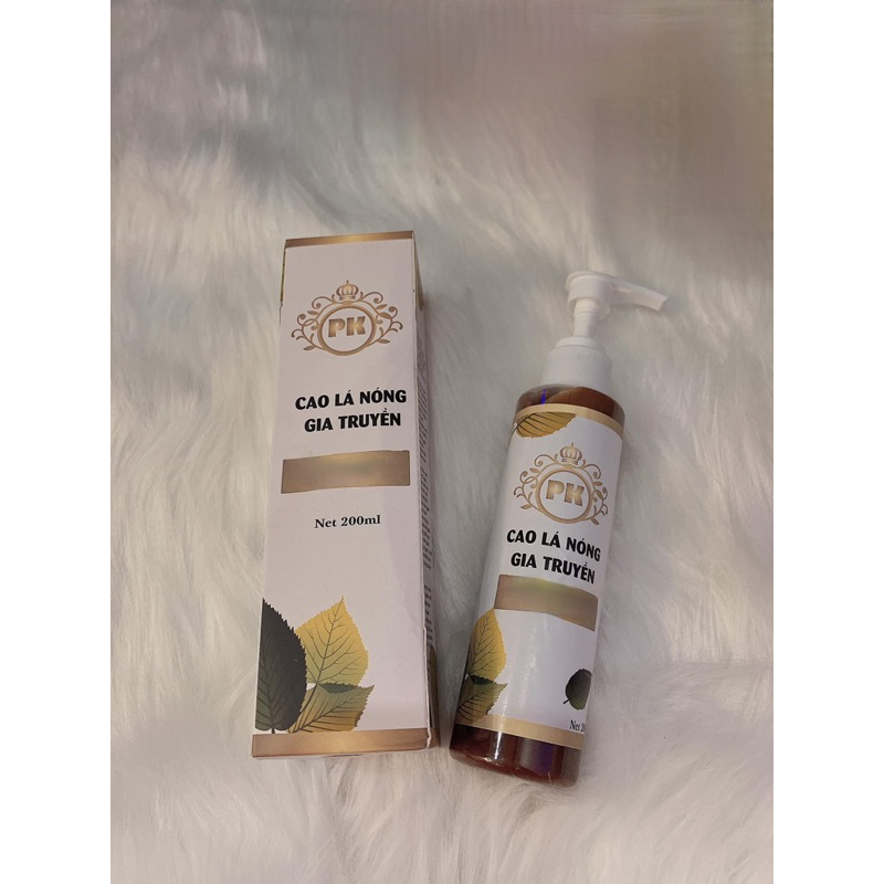 Cao lá nóng tan mỡ - mờ rạn săn chắc da [ Mua cao tặng kèm cuộn mũ quấn + dây đo]