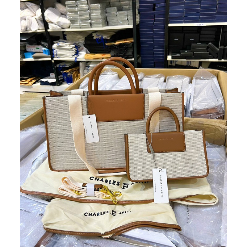 TÚi Xách Nữ tote Cnk kèm dây đeo chéo phong cách