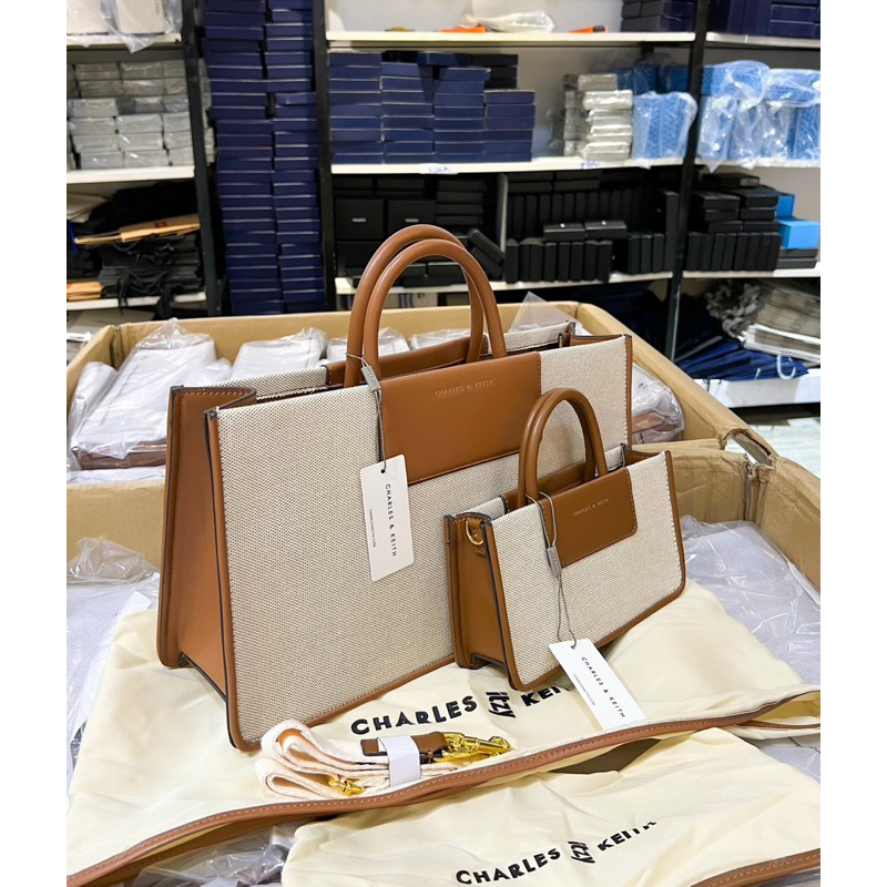 TÚi Xách Nữ tote Cnk kèm dây đeo chéo phong cách