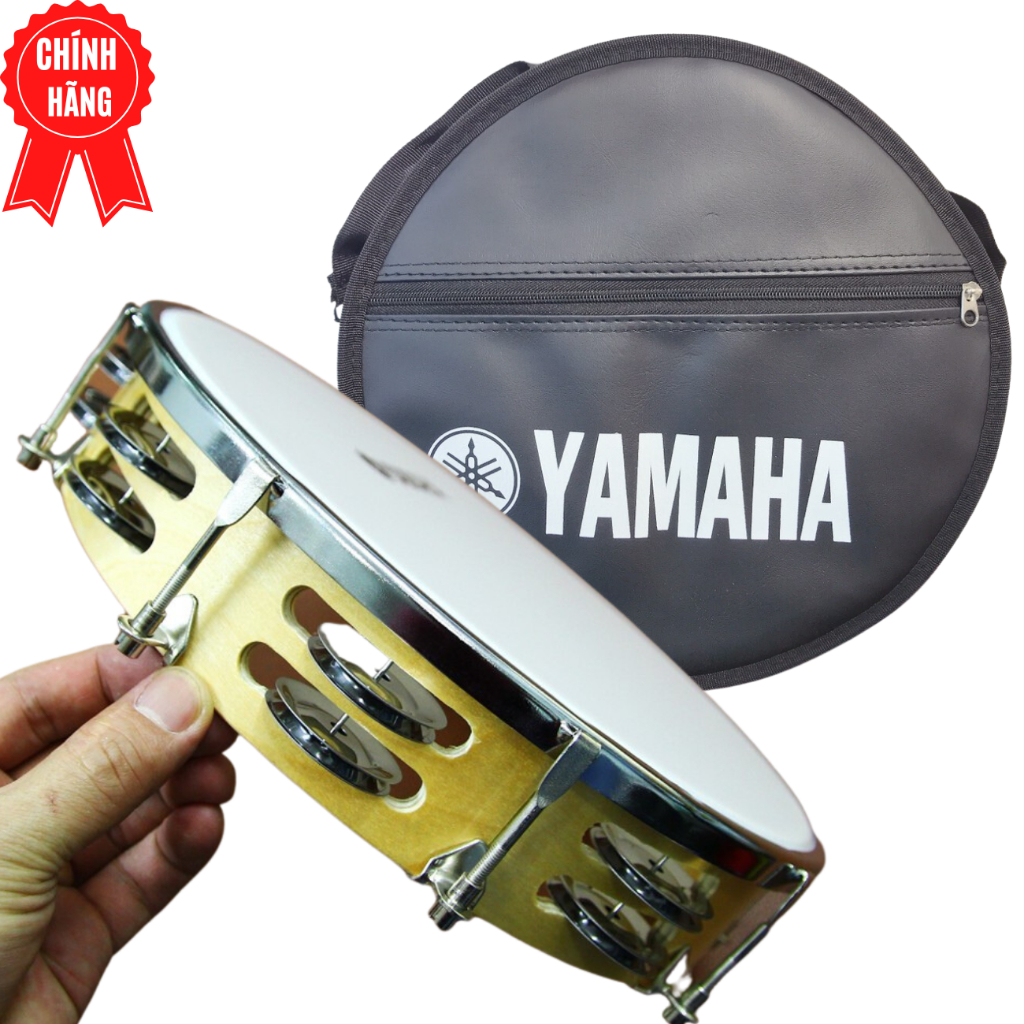 Trống Gõ Bo Yamaha Tambourine  – Trống Lắc Tay Tambourine Yamaha Inox Cao Câp