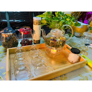 Bộ ấm trà thuỷ tinh